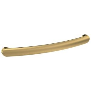 Nuie Brushed Brass 210mm D Handle 192mm Centres