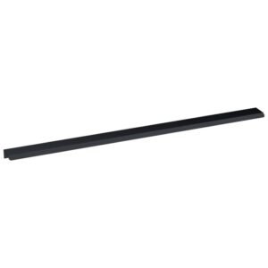 Nuie Matt Black 500mm Finger Pull Handle 500mm Centres