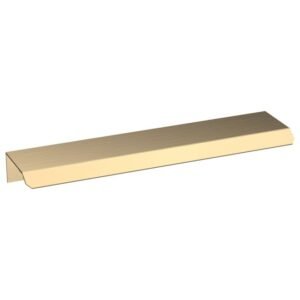 Nuie Brushed Brass 150mm Finger Pull Handle 150mm Centres