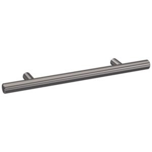 Nuie Brushed Pewter 156mm Bar Handle 96mm Centres