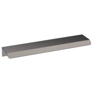 Nuie Brushed Pewter 150mm Finger Pull Handle 150mm Centres