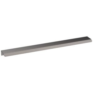 Nuie Brushed Pewter 300mm Finger Pull Handle 300mm Centres