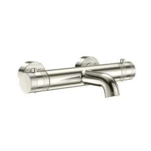 Scudo Core Brushed Nickel Wall Mounted Thermostatic Bath Filler