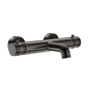 Scudo Core Gunmetal Wall Mounted Thermostatic Bath Filler