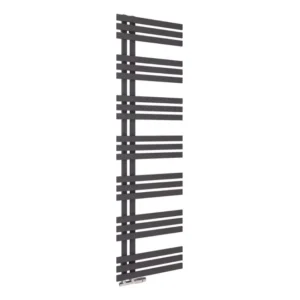 Scudo Elizabeth 1800 x 500mm Carbon Anthracite Towel Radiator