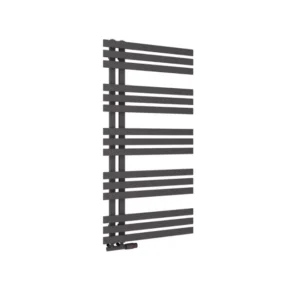 Scudo Elizabeth 1200 x 600mm Carbon Anthracite Towel Radiator