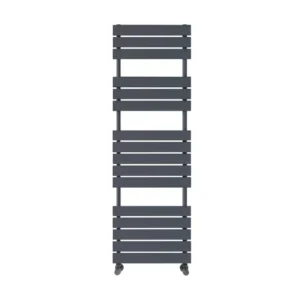 Scudo Life 1600 x 450mm Matt Anthracite Towel Radiator