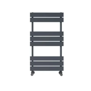 Scudo Life 800 x 450mm Matt Anthracite Towel Radiator