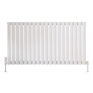 Scudo Apex 600 x 1121mm White Horizontal Designer Radiator
