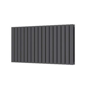 Scudo Bravo 600 x 1158mm Anthracite Double Designer Radiator