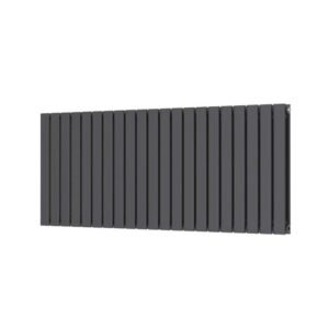 Scudo Bravo 600 x 1430mm Anthracite Double Designer Radiator