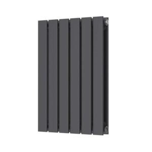 Scudo Bravo 600 x 410mm Anthracite Double Designer Radiator