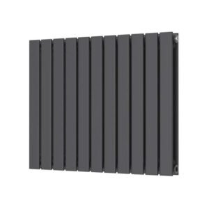 Scudo Bravo 600 x 750mm Anthracite Double Designer Radiator