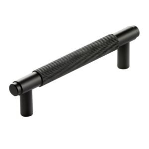 Scudo Knurled Black 160mm Handle 128mm Centres