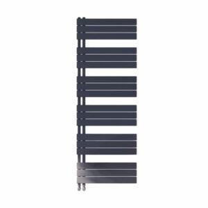 Scudo Thames 1640 x 600mm Anthracite Designer Towel Rail