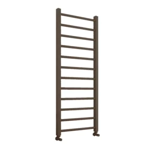 Scudo Vibe 1200 x 500mm Brushed Bronze Towel Radiator