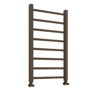 Scudo Vibe 800 x 500mm Brushed Bronze Towel Radiator