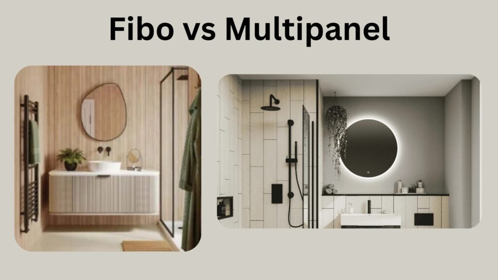 Fibo wall panels Multipanel shower panels