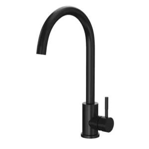 Scudo Manhattan Monobloc Kitchen Mixer Tap Matt Black